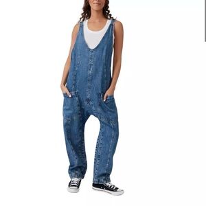 We The Free Women's Casual Blue Overalls